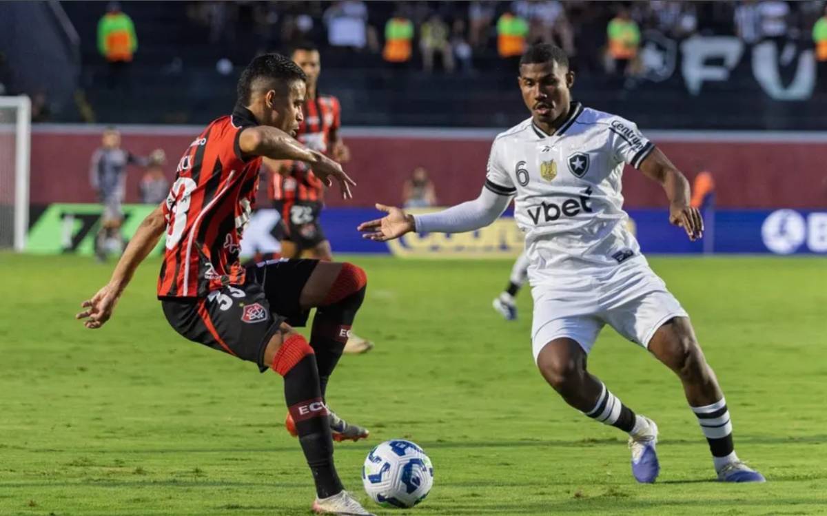 Vitória e Botafogo empatam pelo Brasileirão