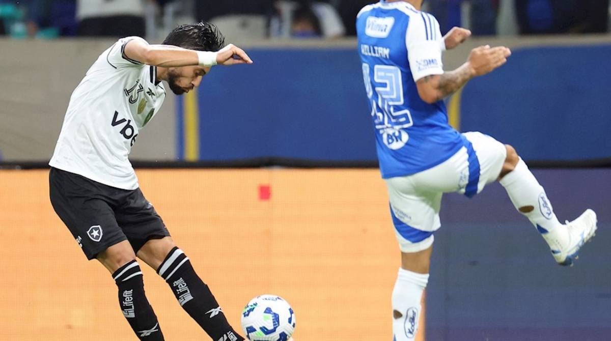Cruzeiro e Botafogo empatam pelo Brasileirão