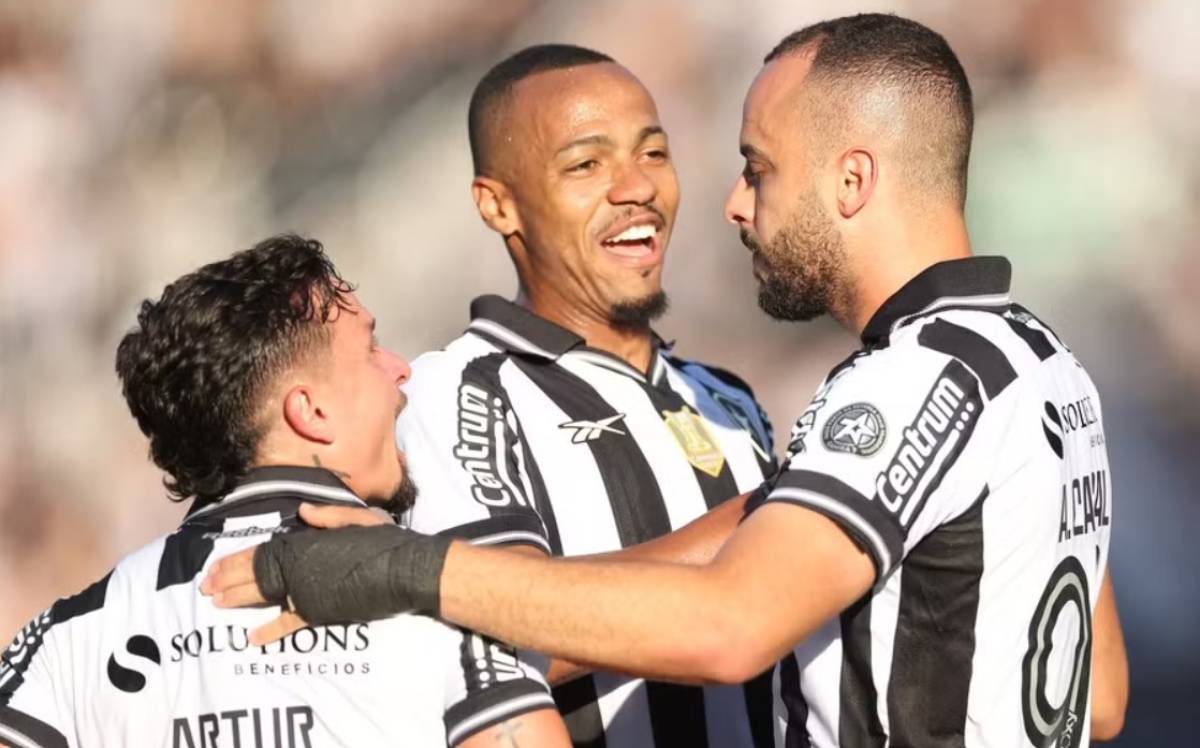 Botafogo vence o Fortaleza pelo Brasileirão
