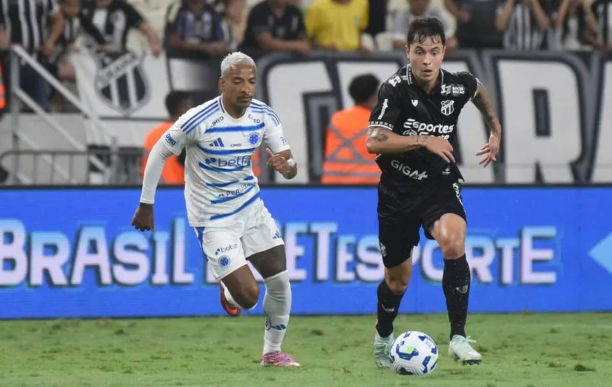 Ceará e Cruzeiro empatam pelo Brasileirão