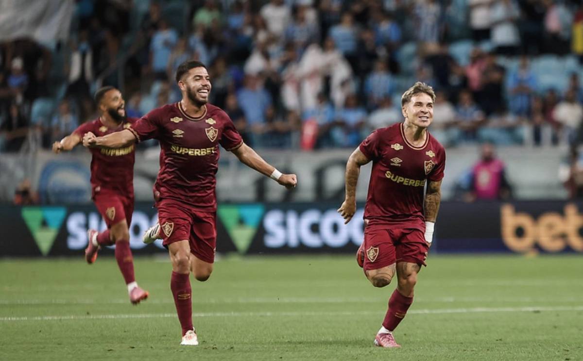 Fluminense vence o Grêmio pelo Brasileirão