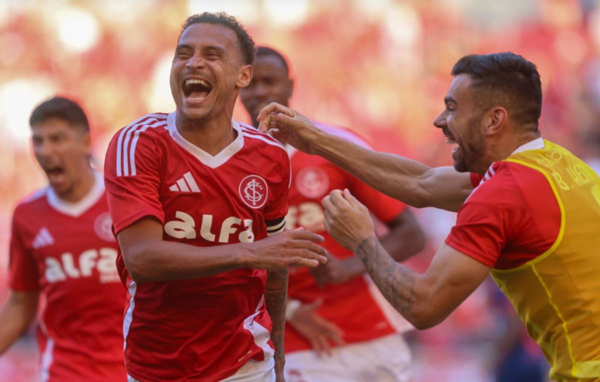 Internacional vence o Red Bull Bragantino pelo Brasileirão