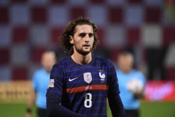 Adrien Rabiot, meio-campista da Seleção da França