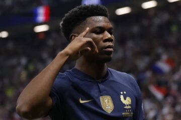 Aurélien Tchouaméni, volante da Seleção da França