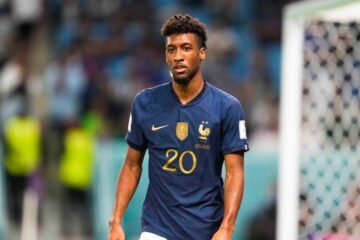 Kingsley Coman, atacante da Seleção da França
