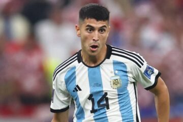 Exequiel Palacios, meio-campista da Seleção Argentina