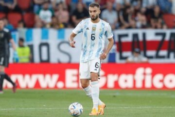 Germán Pezzella, zagueiro da Seleção Argentina