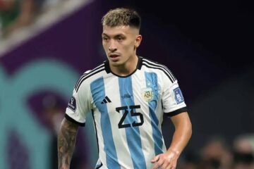 Lisandro Martínez, zagueiro da Seleção Argentina