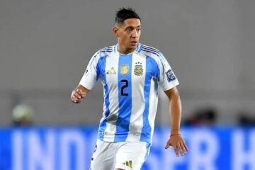 Nahuel Molina, lateral-direito da Seleção Argentina