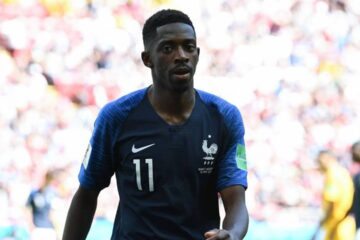 Ousmane Dembélé, atacante da Seleção da França