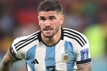 Rodrigo De Paul, volante da Seleção Argentina