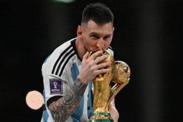 Lionel Messi campeão da Copa do Mundo 2022