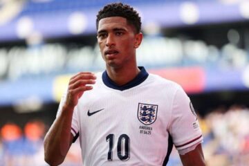Jude Bellingham, volante da Seleção da Inglaterra