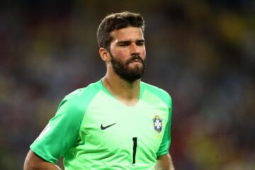 Alisson, goleiro da Seleção Brasileira