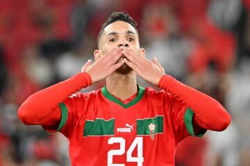 Badr Benoun, zagueiro da Seleção do Marrocos