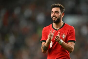 Bruno Fernandes, meio-campista da Seleção de Portugal