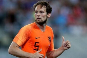Daley Blind, zagueiro da Seleção da Holanda