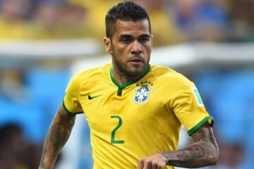 Daniel Alves, lateral-direito da Seleção Brasileira
