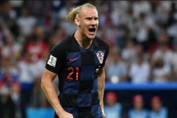 Domagoj Vida, zagueiro da Seleção da Croácia