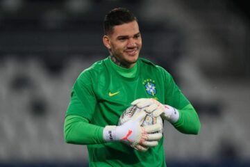 Ederson, goleiro da Seleção Brasileira