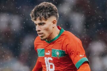 Ez Abde, atacante da Seleção do Marrocos