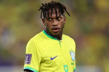 Fred, volante da Seleção Brasileira
