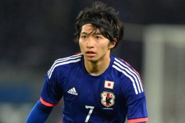 Gaku Shibasaki, meio-campista da Seleção do Japão