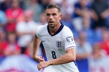 Jordan Henderson, volante da Seleção da Inglaterra