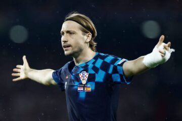 Lovro Majer, meio-campista da Seleção da Croácia