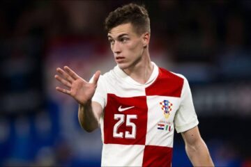 Luka Sučić, meio-campista da Seleção da Croácia