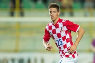 Mario Pašalić, meio-campista da Seleção da Croácia