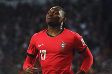 Rafael Leão, atacante da Seleção de Portugal