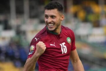 Selim Amallah, meio-campista da Seleção do Marrocos