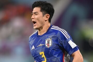 Shogo Taniguchi, zagueiro da Seleção do Japão