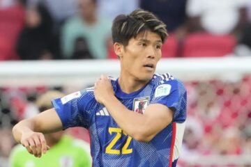 Takehiro Tomiyasu, zagueiro da Seleção do Japão