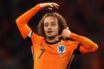 Xavi Simons, meio-campista da Seleção da Holanda