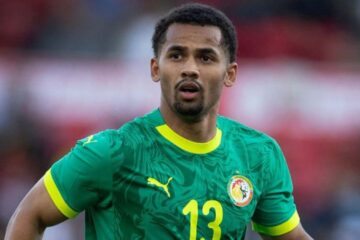 Ilman Ndiaye, atacante da Seleção de Senegal