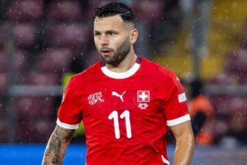 Renato Steffen, atacante da Seleção da Suíça
