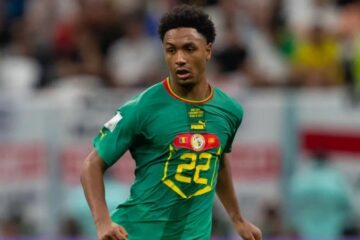 Abdou Diallo, zagueiro da Seleção de Senegal