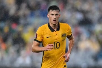 Ajdin Hrustic, meio-campista da Seleção da Austrália
