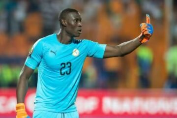 Alfred Gomis, goleiro da Seleção de Senegal