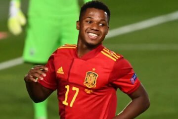 Ansu Fati, atacante da Seleção da Espanha