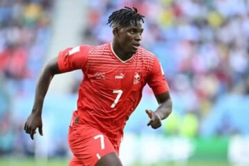 Breel Embolo, atacante da Seleção da Suíça