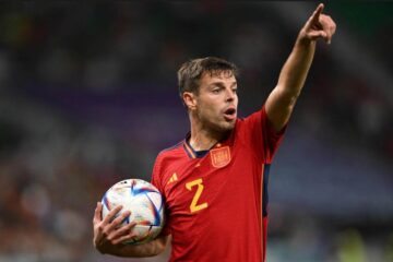 Cesar Azpilicueta, lateral-direito da Seleção da Espanha