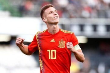 Dani Olmo, meio-campista da Seleção da Espanha