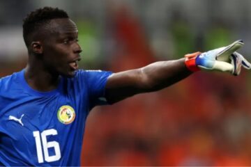 Édouard Mendy, goleiro da Seleção de Senegal