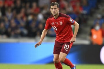 Fabian Frei, volante da Seleção da Suíça