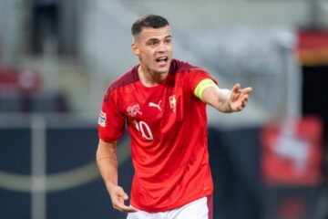 Granit Xhaka, volante da Seleção da Suíça
