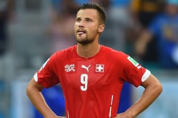 Haris Seferović, atacante da Seleção da Suíça