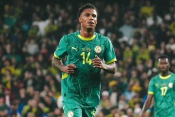 Ismail Jakobs, lateral-esquerdo da Seleção de Senegal